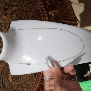 AUTHENTIC GENUINE SOLID 14K YELLOW GOLD SLEEK SNAKE CHAIN NECKLACE 17"